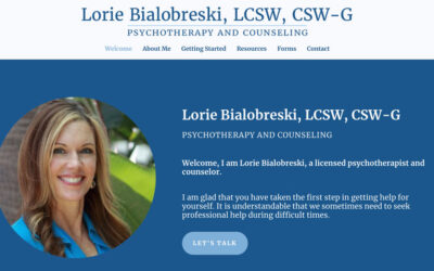 Therapy Website: Lorie Bialobreski, LCSW, CSW-G