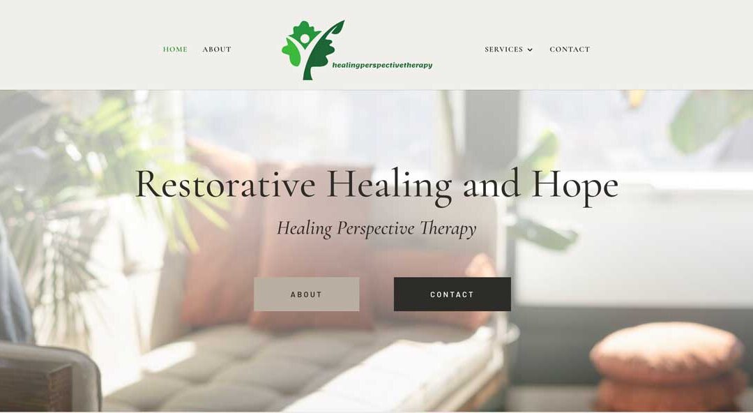 Therapy Website: Healing Perspective Therapy